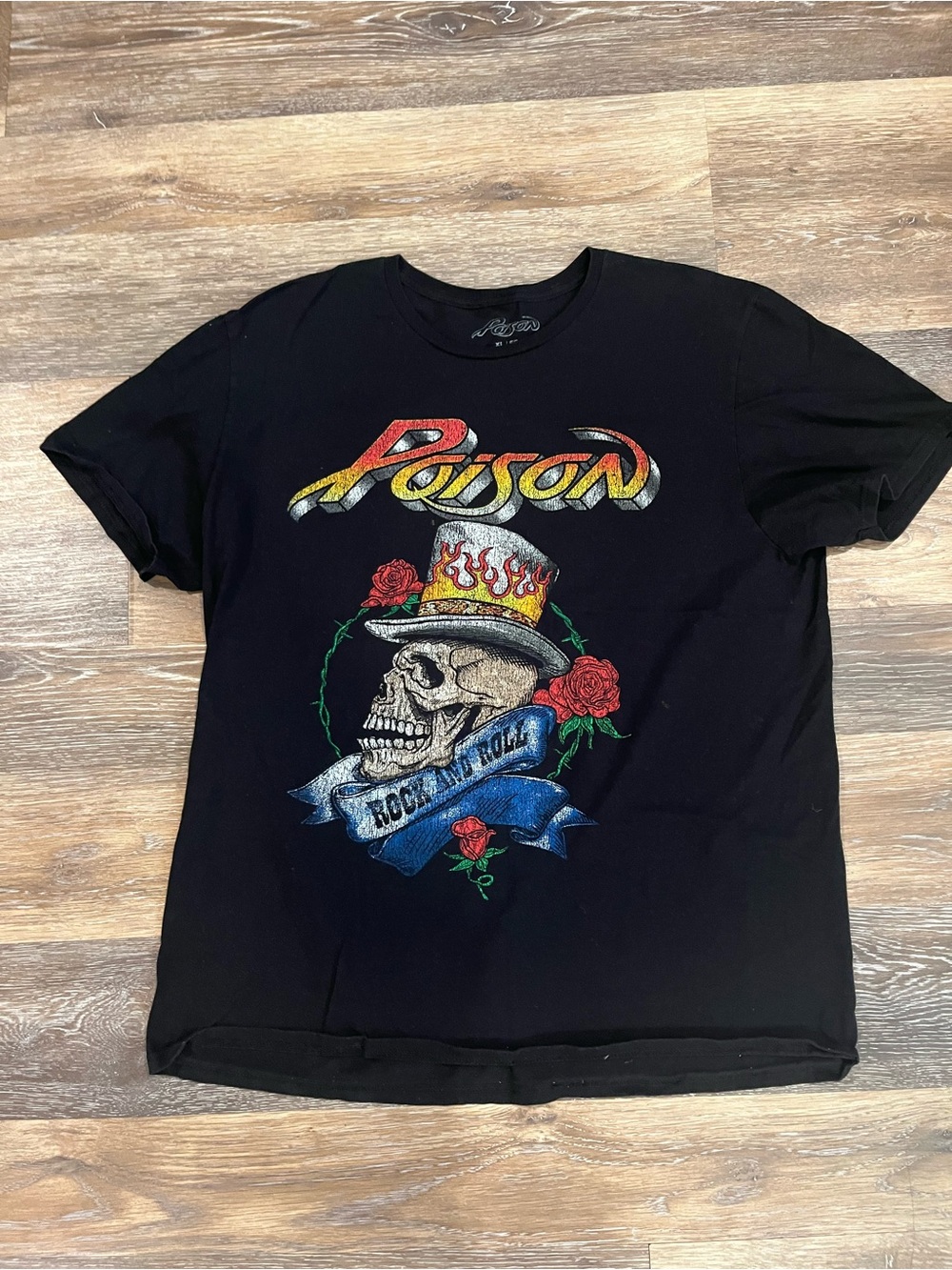 Black Graphic Band T-Shirt
